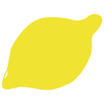 Hand drawn lemon