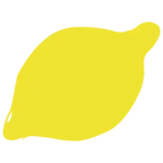 Hand drawn lemon