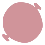 Hand drawn illustration of a pan with two handles